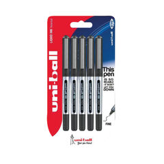 View more details about uni-ball UB-150 Eye Rollerball Pen Fine Black (Pack of 5)