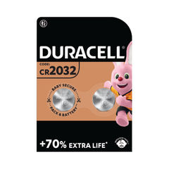 View more details about Duracell DL2032 3V Lithium Button Battery (Pack of 2)