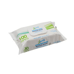 View more details about 2Work Disinfectant Hand and Surface Wipes (Pack of 100)