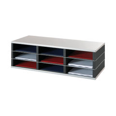 View more details about Fast Paper 9 Compartment A4 Literature Organiser