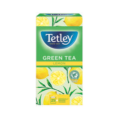 View more details about Tetley Lemon Green Tea Bags (Pack of 25)