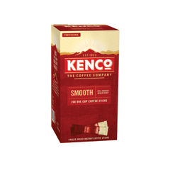 View more details about Kenco Smooth Instant Coffee Sticks (Pack of 200)