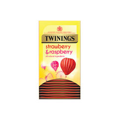 View more details about Twinings Strawberry and Raspberry Tea Bags (Pack of 20)