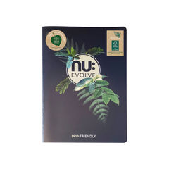 View more details about Nu Evolve Recycled Stitch Bound Notebook A5 Black