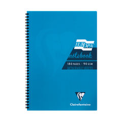 View more details about Clairefontaine Europa A4 Turquoise Notemakers (Pack of 5)