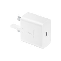 View more details about Samsung 15W Adaptive Fast Charger (with C to C Cable) White Indoor