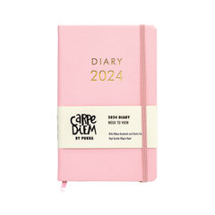 View more details about Pukka Pad Carpe Diem Pink 2024 Week To View Diary