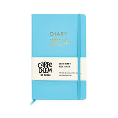 View more details about Pukka Pad Carpe Diem Blue 2024 Week To View Diary