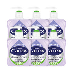 View more details about Carex 250ml Sensitive Hand Washes (Pack of 6)