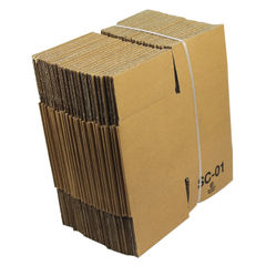 View more details about Single Wall 127x127x127mm Corrugated Cardboard Boxes (Pack of 25)