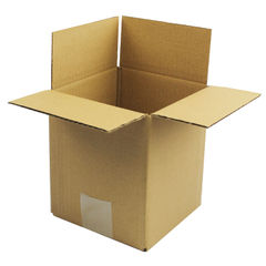 View more details about Single Wall 152x152x178mm Corrugated Cardboard Boxes (Pack of 25)
