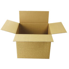 View more details about Single Wall 305x254x254mm Corrugated Cardboard Boxes (Pack of 25)