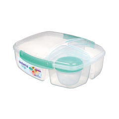 View more details about Sistema 3 Split Lunch Box with Yoghurt Pot 2L