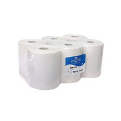 View more details about Continuous Towel Roll 1 Ply 150m White (Pack of 6) PDDWH180