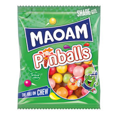 View more details about Haribo Maoam Pinballs Share Bag 140g (Pack of 14) 540140