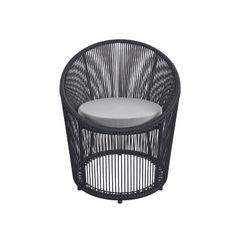 View more details about CL Taura Resin Lounge Chair Outdoor Black