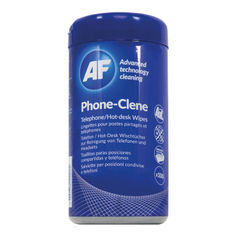 View more details about AF Phone-Clene Wipes Tub (Pack of 100) - APHC100T