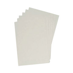 View more details about GBC LeatherGrain A4 White Binding Covers (Pack of 100)