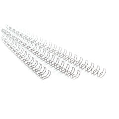 View more details about GBC MultiBind A4 70 Sheet Silver Binding Wires (Pack of 100)