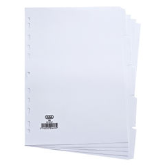 View more details about Elba A4 White 5 Part Index Dividers