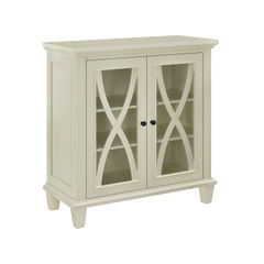 View more details about Ellington Double Door Accent Cabinet Ivory