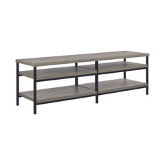 View more details about Elmwood TV Stand 60 Distressed Grey Oak