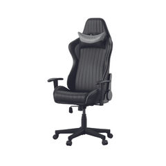 View more details about Senna Fully Adjustable Gaming Chair Faux Leather Grey