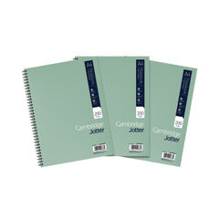 View more details about Cambridge A4 Ruled Wirebound Notebook (Pack of 3)