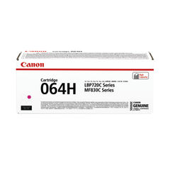 View more details about Canon 064H Magenta High Yield Laser Toner - 4934C001