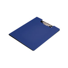 View more details about Q-Connect Clipboard Foam Foldover A4 Blue