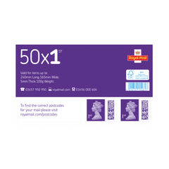 View more details about Royal Mail 1st Class Stamps (Sheet of 50)
