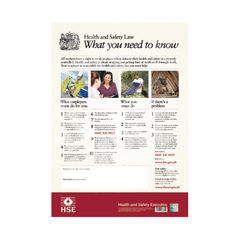 View more details about New Health and Safety Law A2 Poster