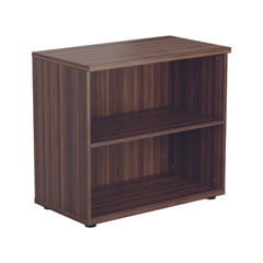 View more details about Jemini 700 x 450mm Dark Walnut Wooden Bookcase