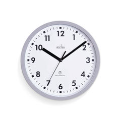 View more details about Acctim Nardo Radio Controlled Wall Clock 200mm Grey