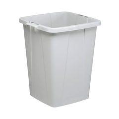 View more details about Durable Durabin Bin Square 90 Litre 520x490x610mm Grey