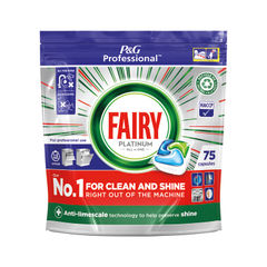 View more details about Fairy Platinum Dishwasher Tablets (Pack of 75)