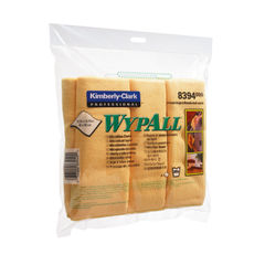 View more details about Wypall Yellow Microfibre Cloth (Pack of 6)