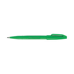 View more details about Pentel Sign Green Fibre Tip Pen (Pack of 12)