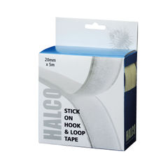 View more details about Halco 20mm x 5m Hook and Loop Tape Roll