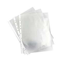 View more details about A4 Clear 35-Micron Punched Pockets (Pack of 100)