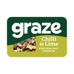 View more details about Graze Punchy Protein Power Chilli and Lime Punnet 41g (Pack of 9)