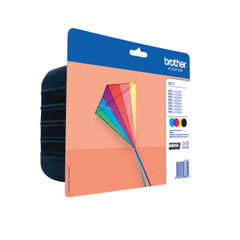 View more details about Brother LC223 CMYK Inkjet Cartridge Multipack - LC223VALBP