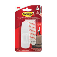 View more details about 3M Command Large White Adhesive Utility Hook