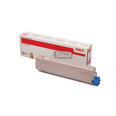 View more details about Oki MC853/MC873 Magenta Toner Cartridge - 45862838