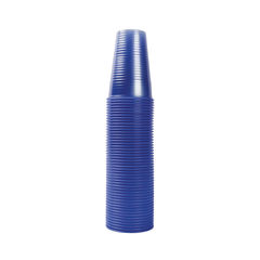 View more details about MyCafe Plastic Cups 7oz Blue (Pack of 1000)