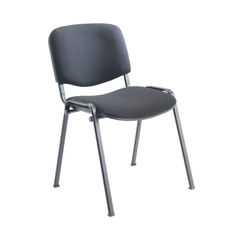 View more details about First Ultra Charcoal/Black Multipurpose Stacker Chair