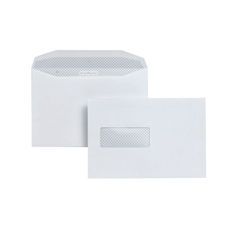 View more details about Postmaster White C5 Gummed Window Envelopes 90gsm (Pack of 500)