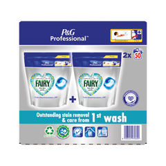 View more details about Fairy Professional Laundry Liquipods Non-Biological 2 Packs of 50 pods (Pack of