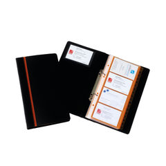 View more details about Rexel Professional Business Card Book Black