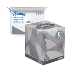 View more details about Kleenex Facial Tissue Cube (Pack of 12)